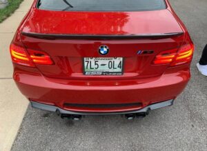bmw rear diffuser