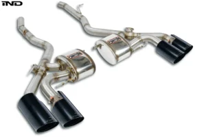 Supersprint G8X M3 / M4 Stainless Rear Exhaust - Valved IND Distribution g80 m3 g82 m4 g83 INDstyle