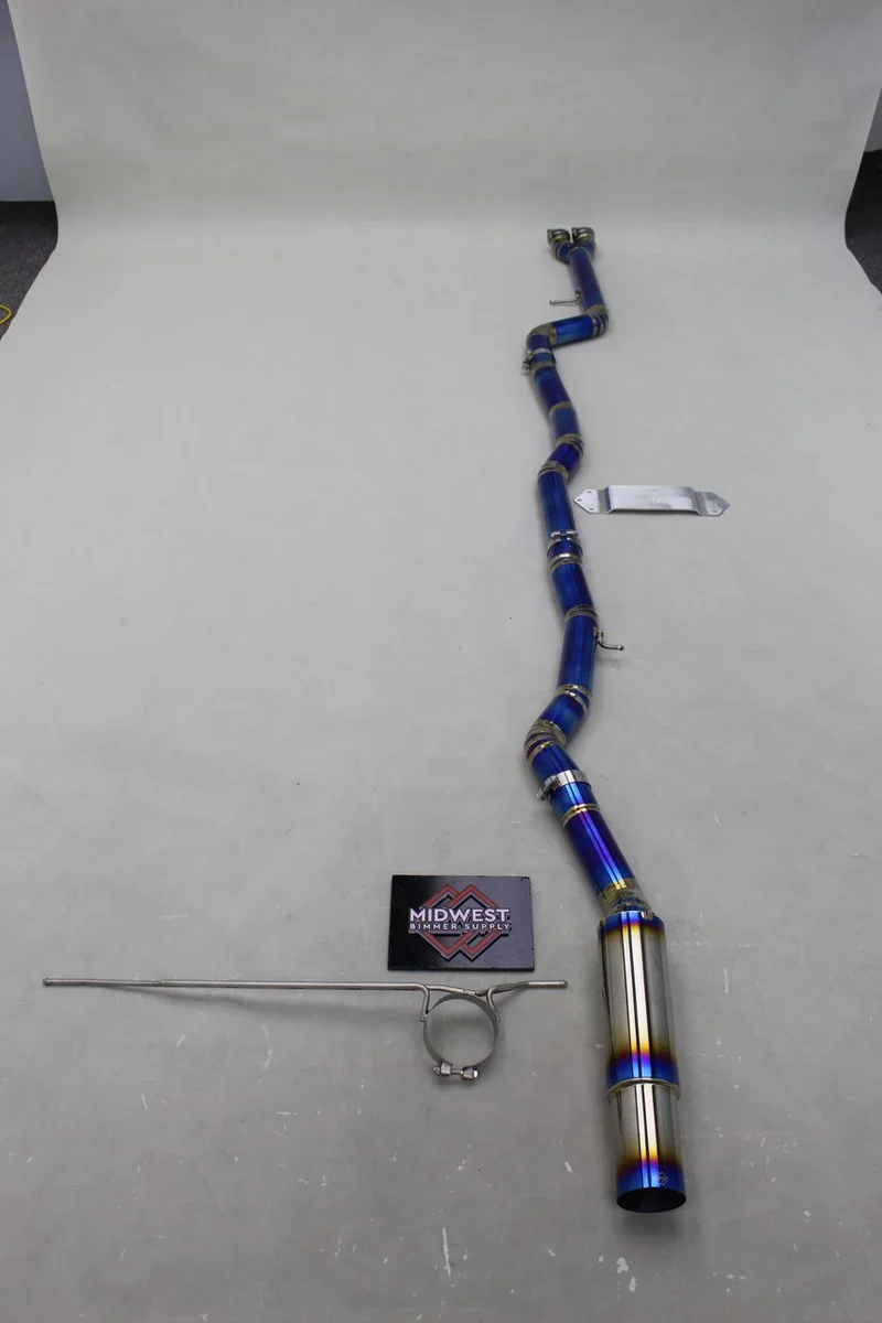 Single Exit Titanium Exhaust for BMW F8X M3/M4 MBS