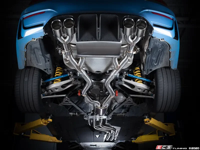 turner valved exhaust bmw f82 m4 f80 m3 f83 ecstuning valves valve