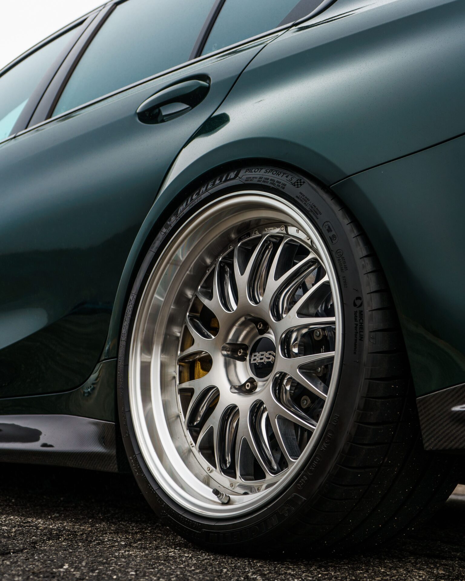 single turbo bmw g80 m3 verde british racing green carbon buckets carbon ceramic brakes for sale m3list modified modded g8x bmwm3 g80m3 