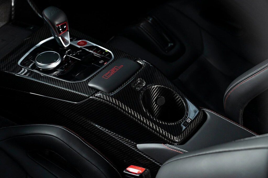 Carbon Fiber Cupholder BMW G80 M3, G82 M4 CS & M4 CSL.