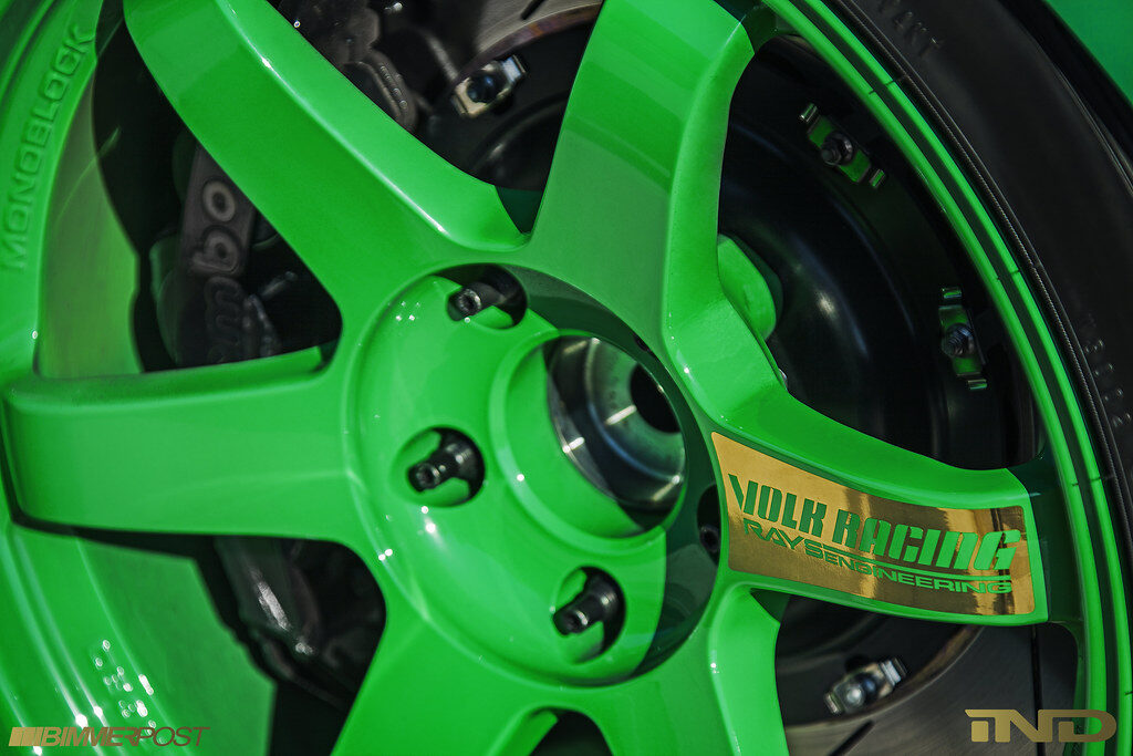 signal green individual bmw e92 m3 t shirt shirts apparel gifts gift merch ind m3list m3parts modified e9x color matched te37 wheels 