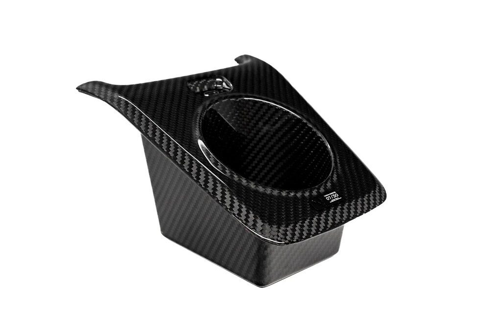 carbon fiber cup holder cupholder for bmw m3 m4 g80 g82 g83 cs csl ind distribution console cups interior mods parts 