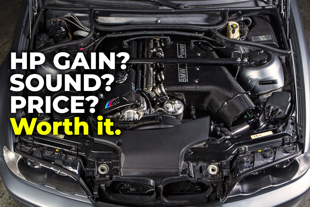 The best E46 M3 mod you can do. The carbon CSL airbox.