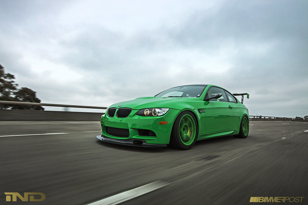 signal green individual bmw e92 m3 t shirt shirts apparel gifts gift merch ind m3list m3parts modified e9x color matched te37 wheels