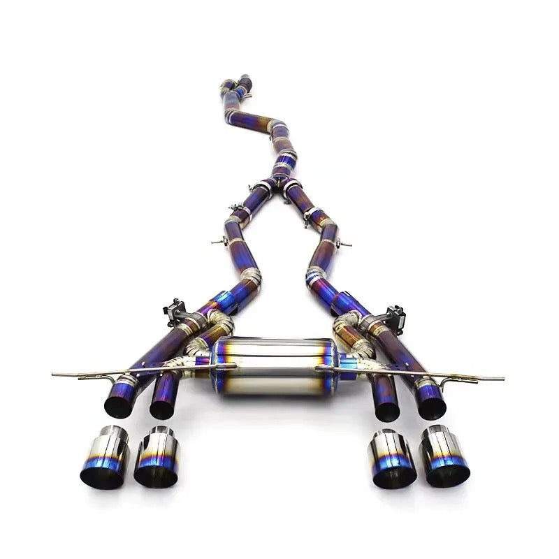 valved exhaust bmw g80 m3 g82 m4 g83 midwest bimmer supply discount code coupon m3list titanium stainless valves open closed pricing discounts coupons 