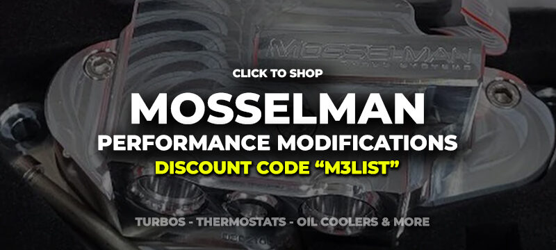 mosselman discount code coupon coupons discounts oil cooler thermostat bmw mods parts bmwmpower247 m3list