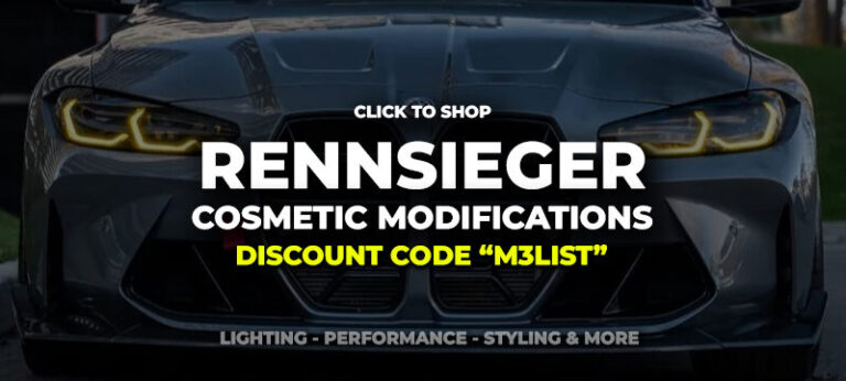 rennsieger discount code coupons coupon discounts bmw mods parts lighting drl m3list lighting
