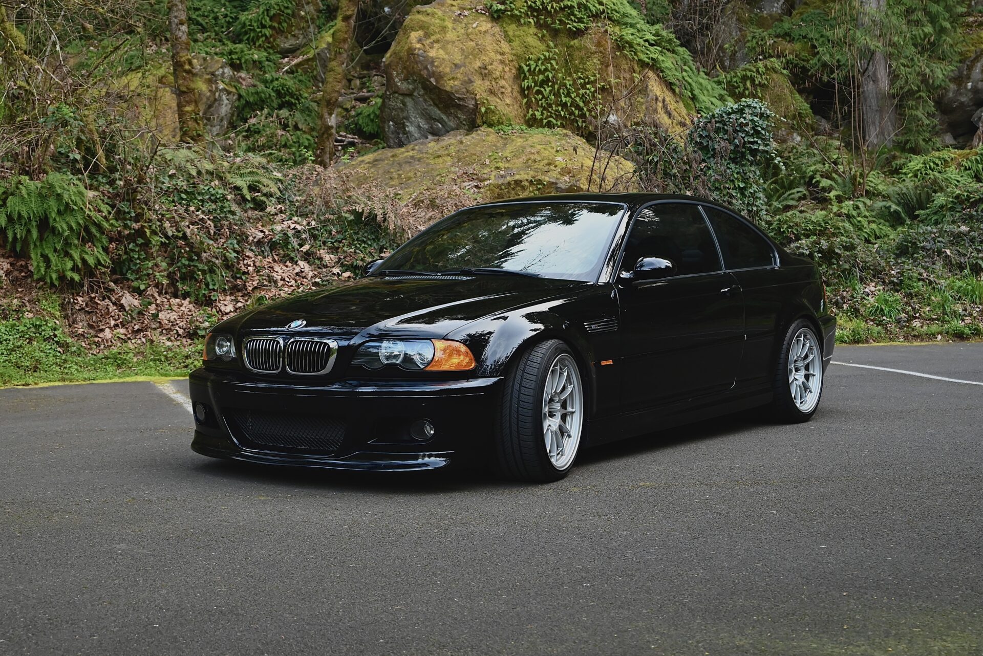 enkei nt01 bmw e46 m3 carbon black metallic VF supercharged brembo brakes m3list 