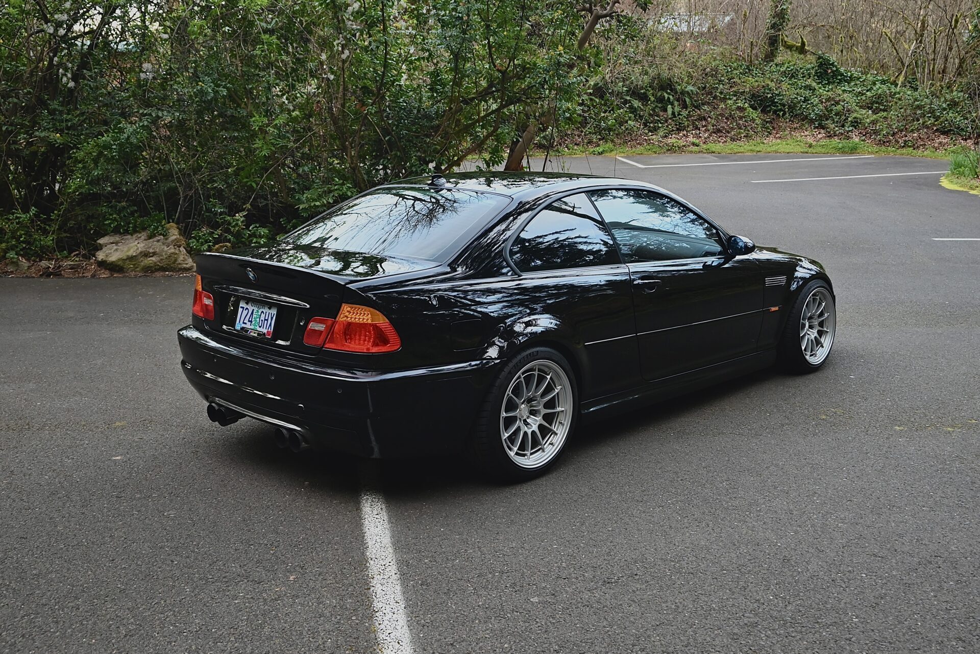 enkei nt01 bmw e46 m3 carbon black metallic VF supercharged brembo brakes m3list 
