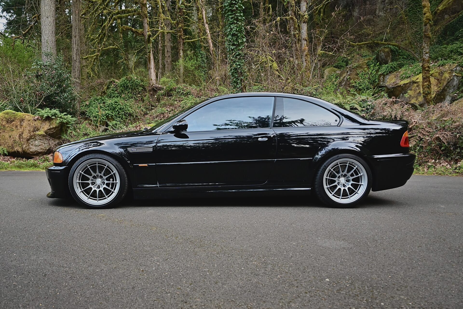 enkei nt01 bmw e46 m3 carbon black metallic VF supercharged brembo brakes m3list 