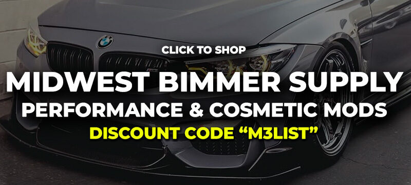 midwest bimmer supply coupon code discount codes discounts savings bmw mods parts modifications m3list