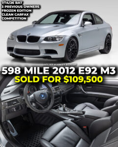 frozen silver e92 m3