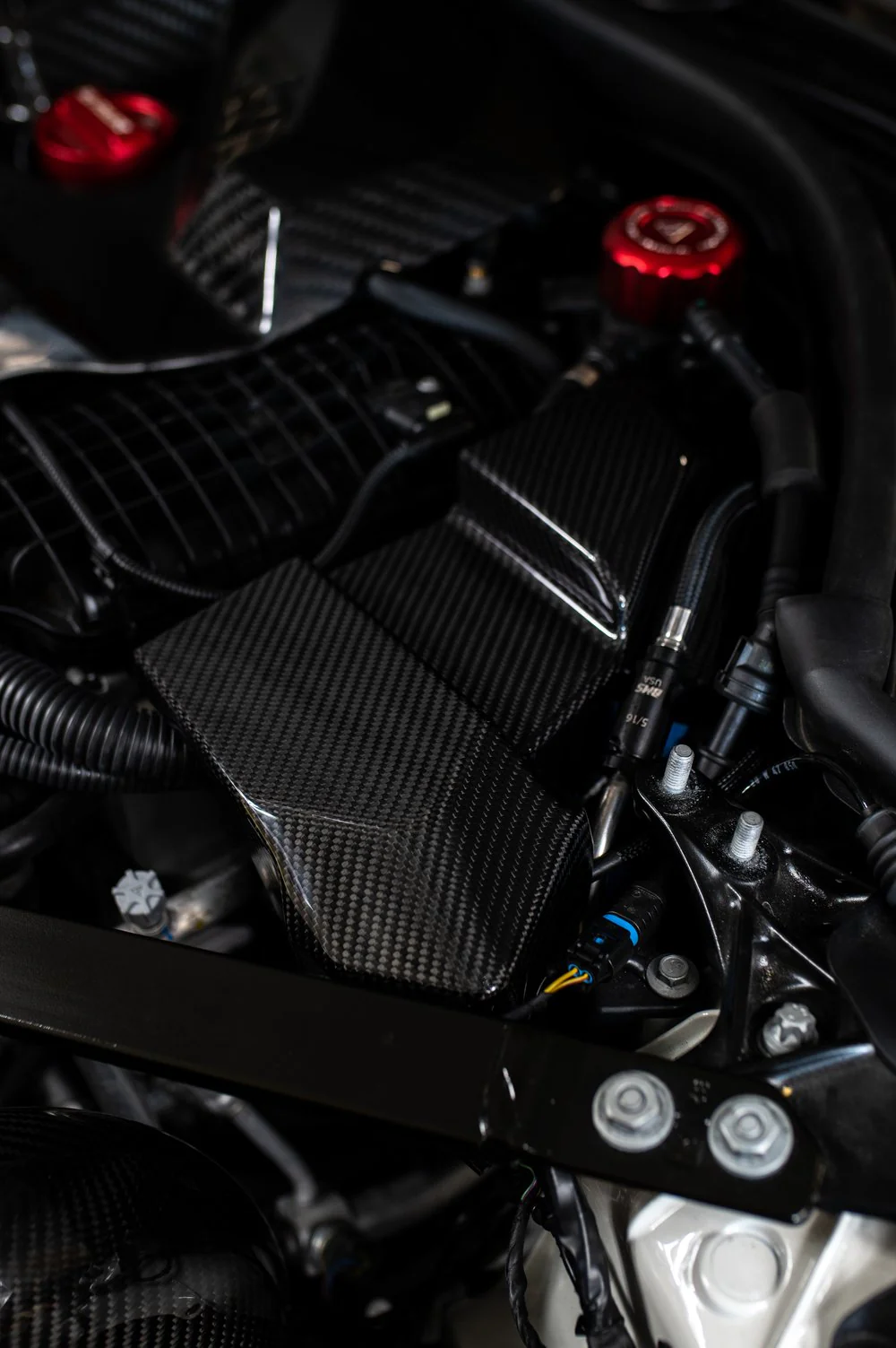 dme ecu engine cover carbon fiber g8x bmw g80 m3 g82 m4 g87 m2 nwcarbonhaus discount code coupon engine bay