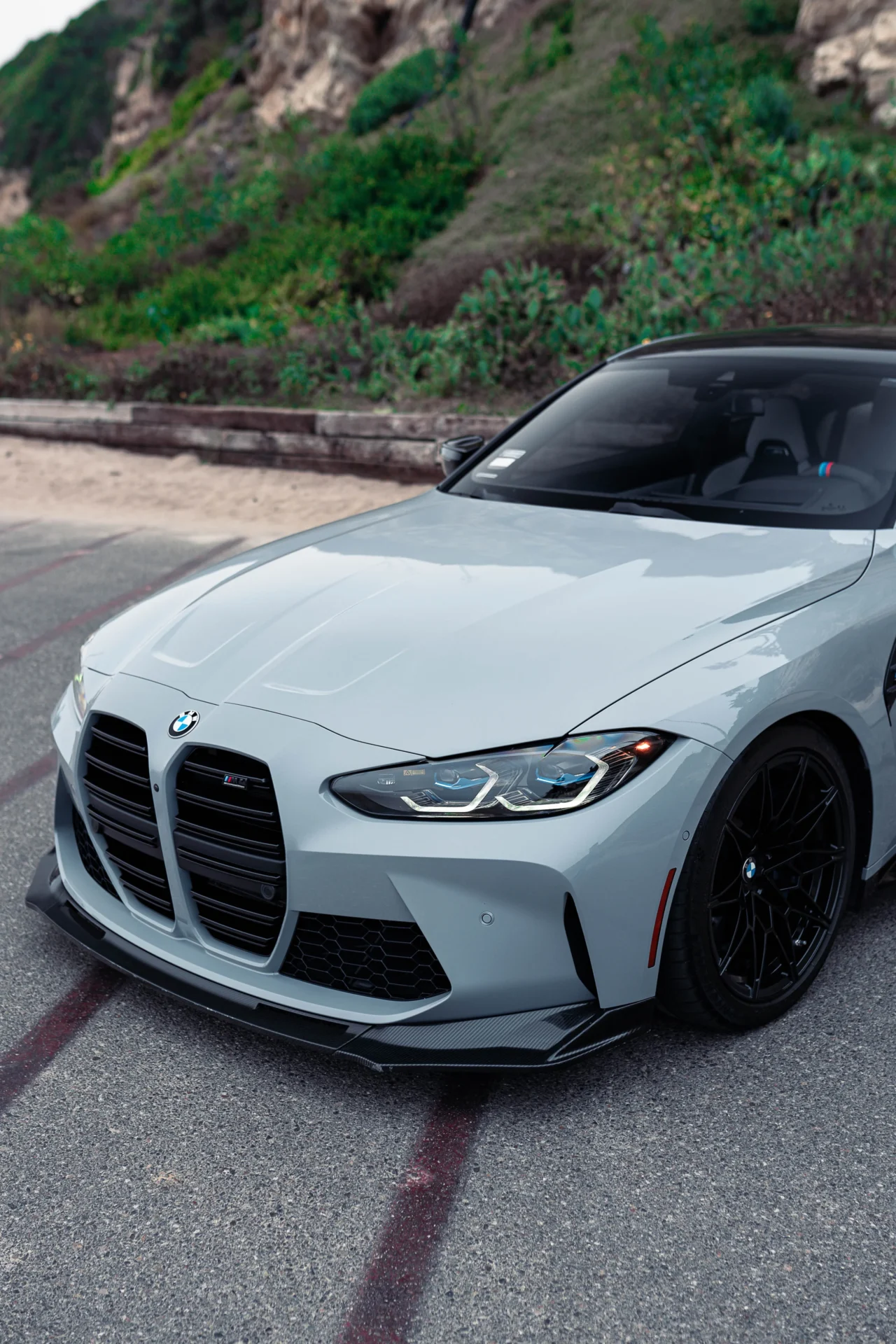 bmw g80 m3 g82 m4 g83 carbon fiber front lip splitter cencal motorsport discount code coupon m3list m3parts modified g8x 