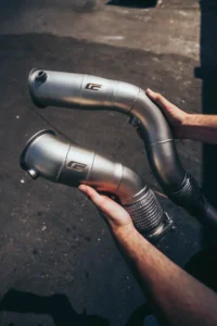 catless downpipes for bmw f80 m3 f82 m4 f83 f8x cencal motorsport discount code down pipes m3parts m3list coupon codes mods