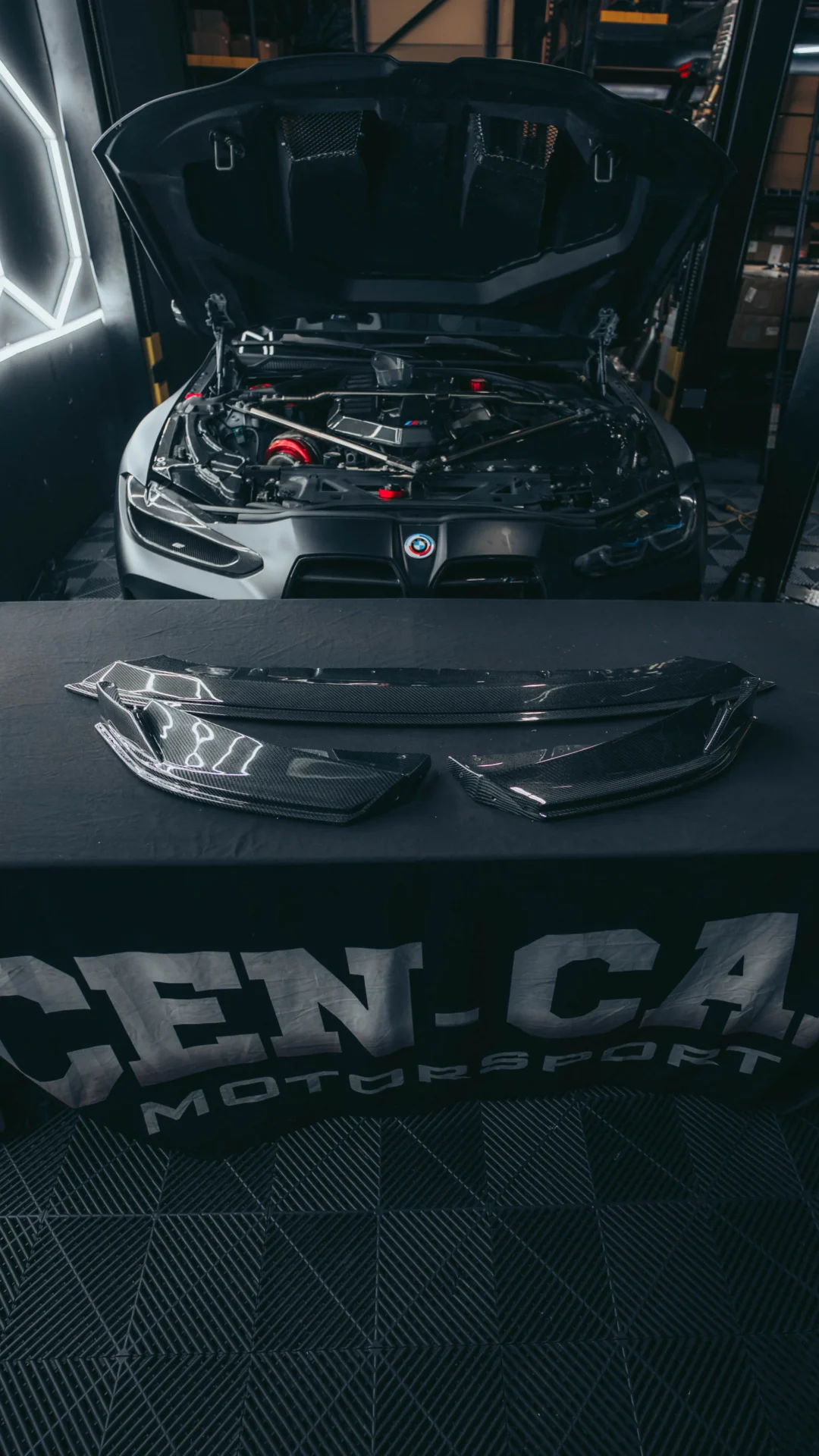 carbon fiber parts for bmw g80 m3 g82 m4 g83 cencal motorsport discount code coupon m3list m3parts front splitter
