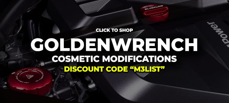 goldenwrench bmw caps oil coolant gas blackline discount code coupon