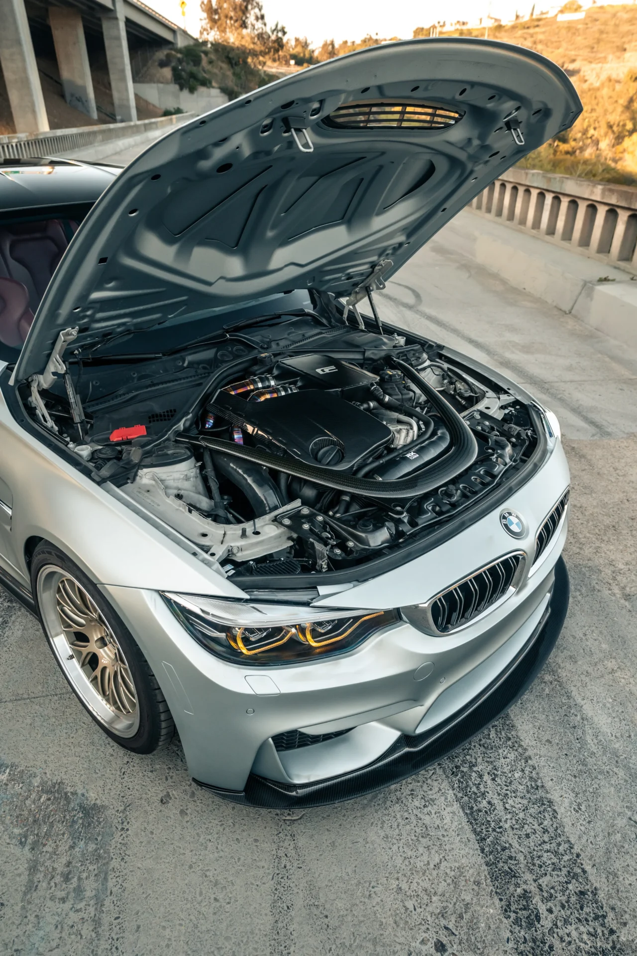 top mount charge cooler bmw f80 m3 f82 m4 f83 f8x s55 cencal motorsport discount coupon code m3list m3parts