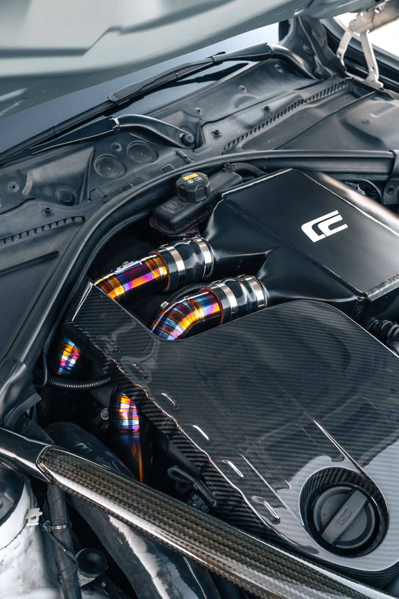 top mount charge cooler bmw f80 m3 f82 m4 f83 f8x s55 cencal motorsport discount coupon code m3list m3parts 