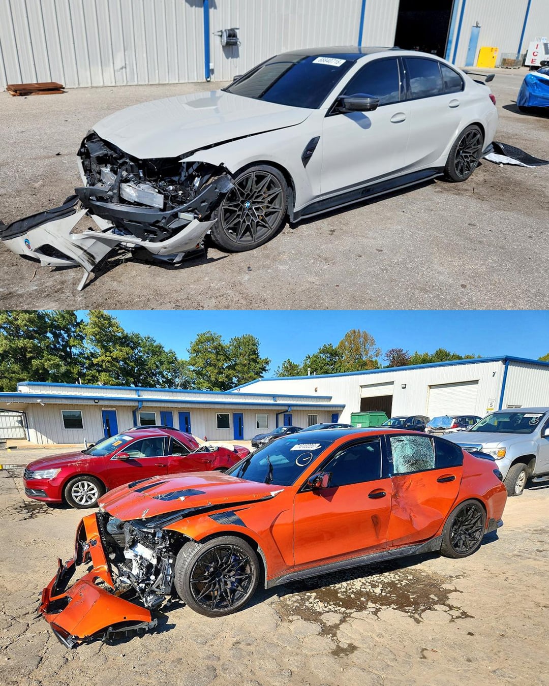 crashed bmw g80 m3 for sale on copart g80m3 