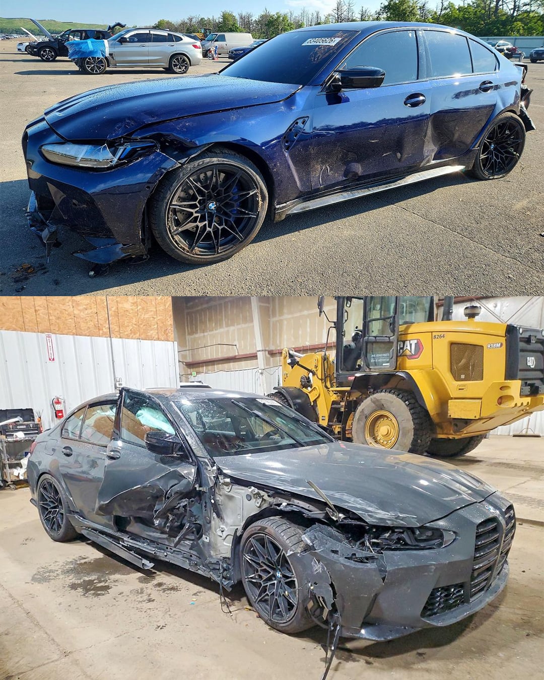 crashed bmw g80 m3 for sale on copart g80m3 