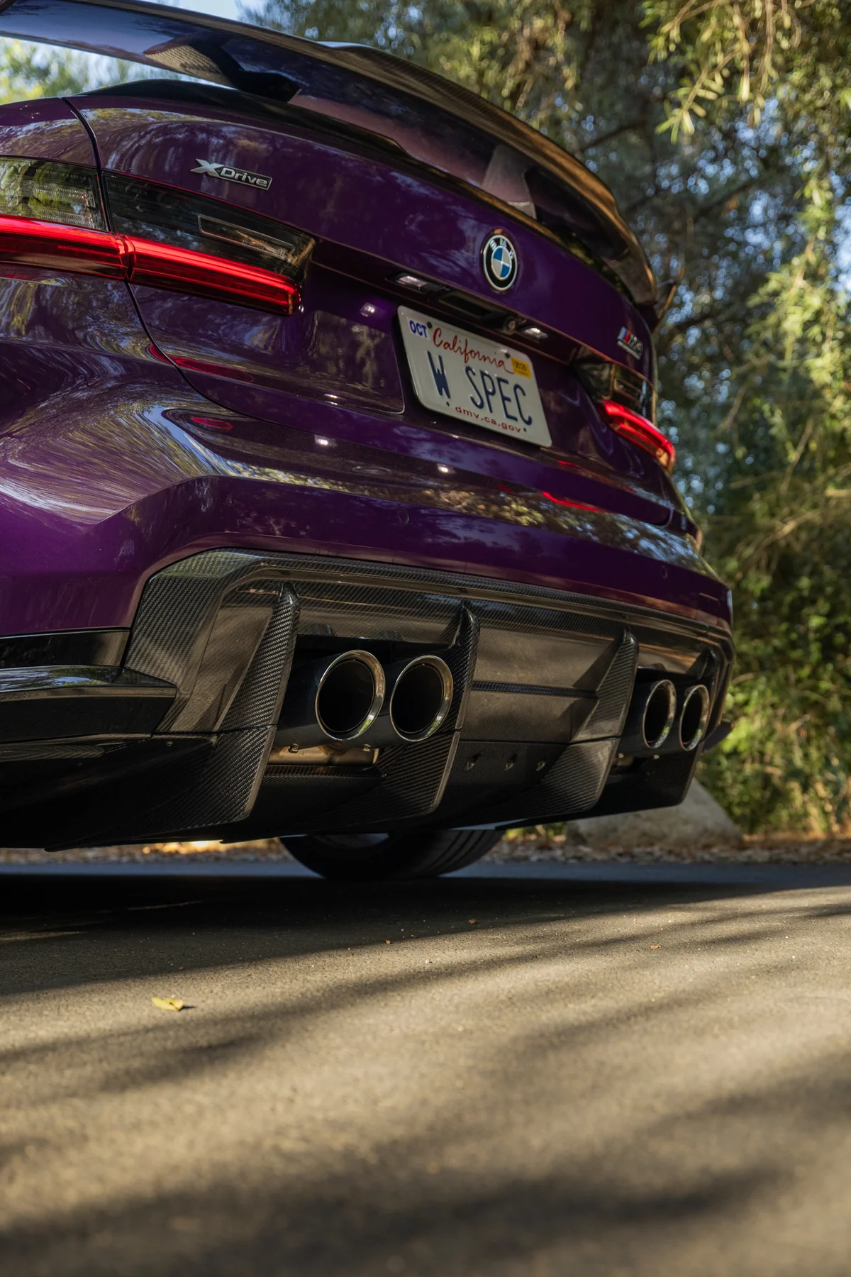 carbon fiber rear diffuser for bmw g80 m3 g82 m4 9 piece cencal motorsport discount coupon code mods modifications parts for sale pricing