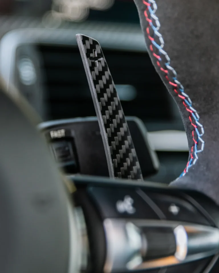 bmw paddle shifters magnetic click clicky sound for sale f80 f82 f83 f series cencal motorsport discount coupon code shifter paddles tactical sound