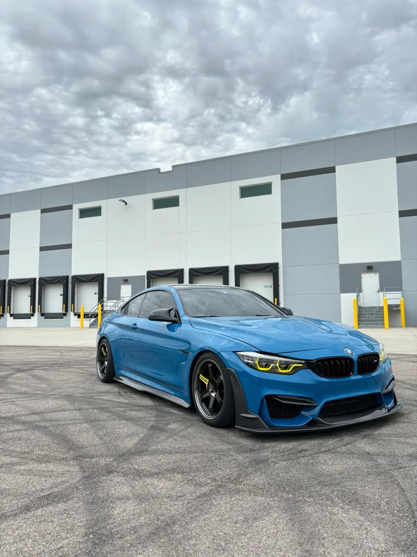 laptor style carbon fiber front lip splitter for bmw f80 m3 f82 m4 f83 f8x midwest bimmer supply discount code coupon 