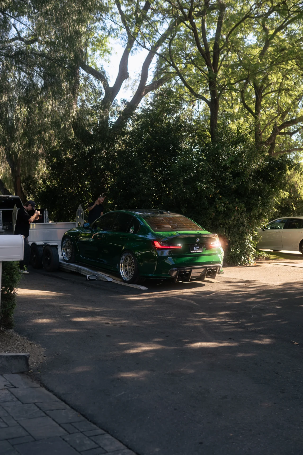 carbon fiber rear diffuser for bmw g80 m3 g82 m4 9 piece cencal motorsport discount coupon code mods modifications parts for sale pricing